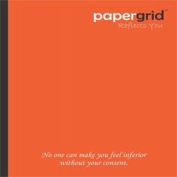 PAPERGRID NOTEBOOKS UNRULED 384 PAGES (29.7x21cm)